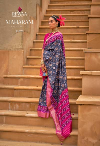 Maharani Vol 2 By Rewaa Patola Silk Wedding Saree Collection